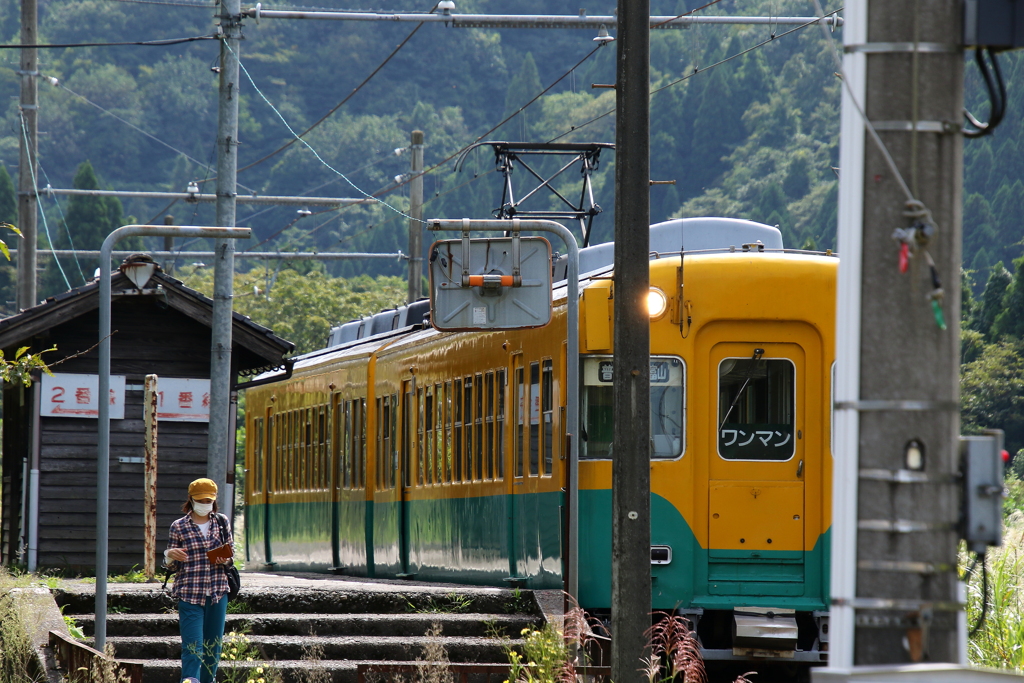 かぼちゃ君～♪停車