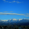 冬の立山連峰