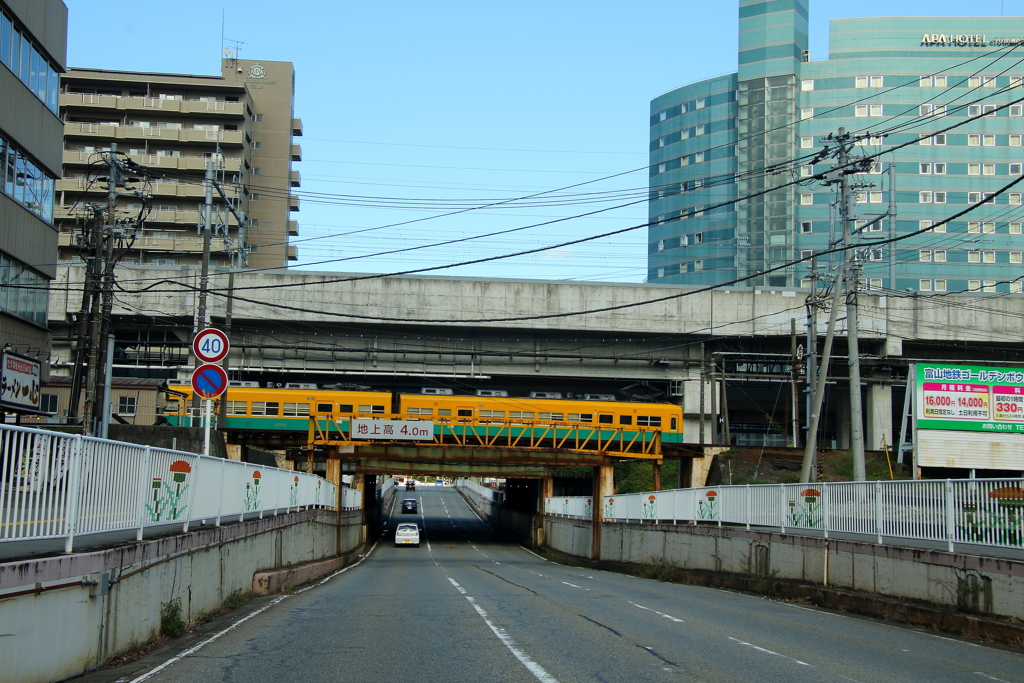 街を走る～♪かぼちゃ電車君
