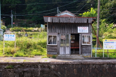小さな駅舎