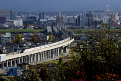 北陸新幹線、富山駅を出発