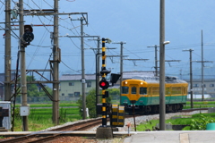 猛暑の中を走る