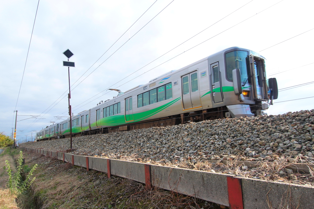 あいの風を愛する鉄子