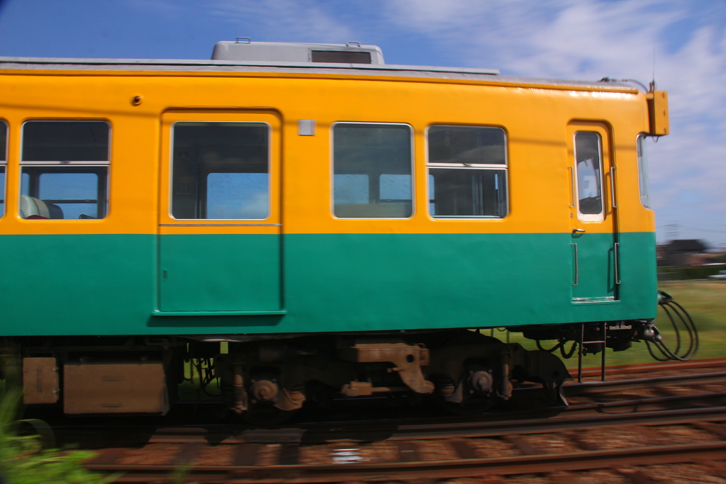 鉄子、流し撮りが上手くいかない