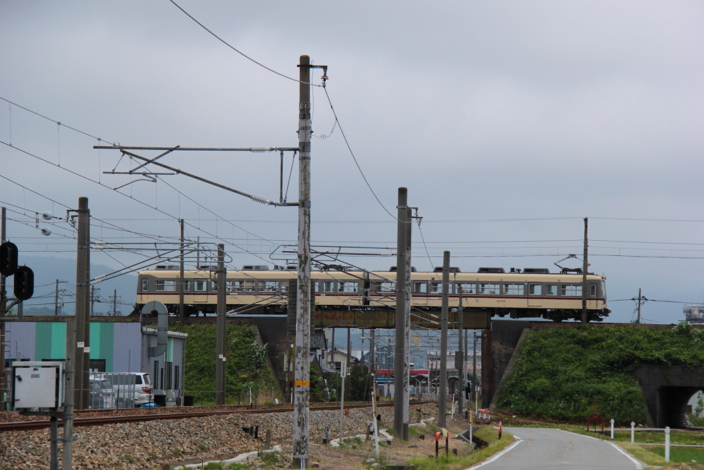 ダイコン電車14760型、fainting鉄子