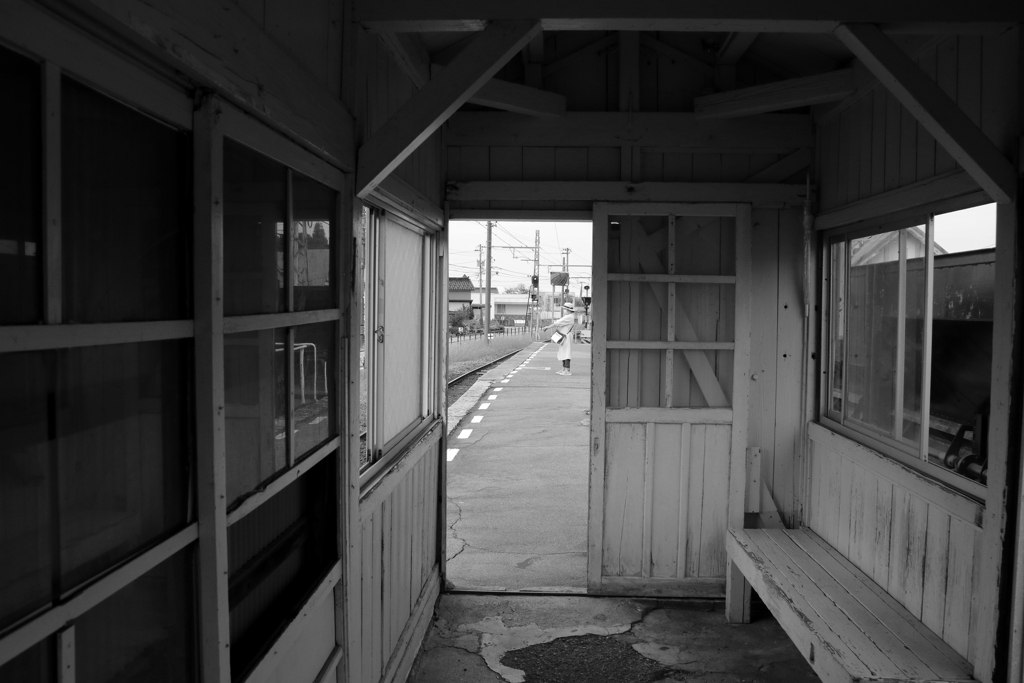小さな駅舎