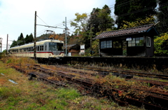 ダイコン君～！横江駅