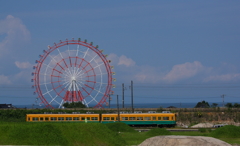 鉄子喜ぶ～電車と観覧車☆