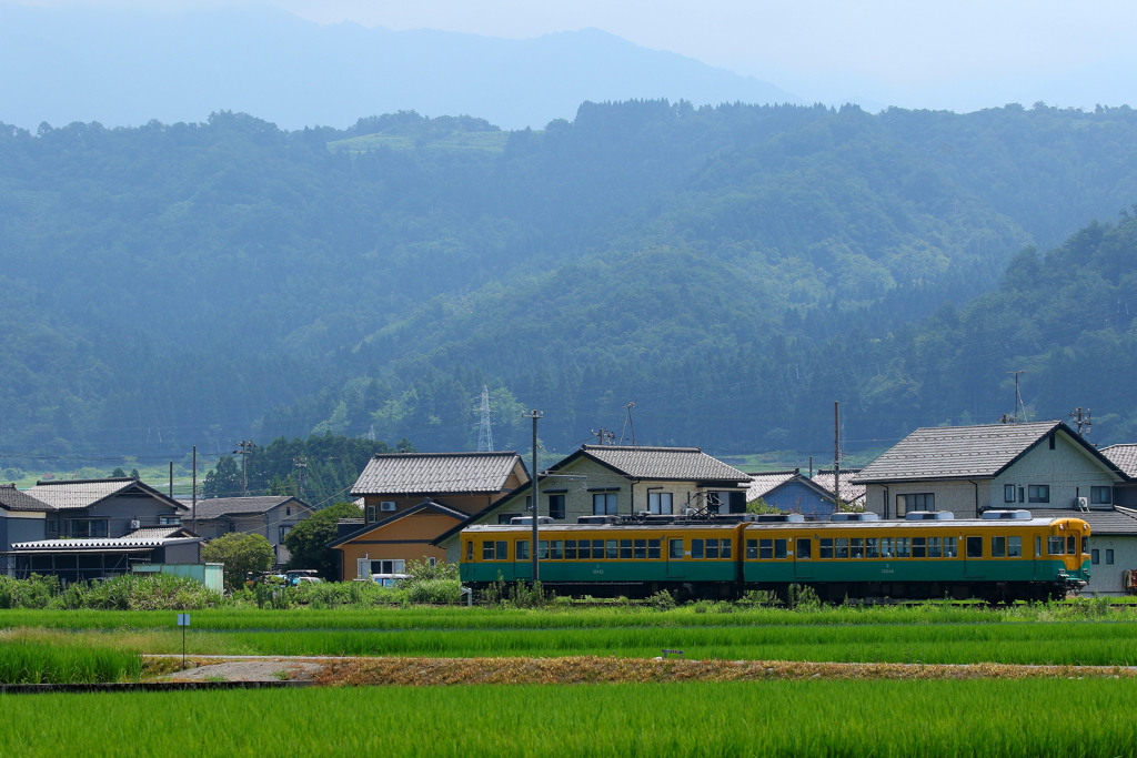 かぼちゃ電車君は走り続ける