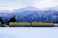 雪景色を走る～♪　2