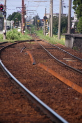 線路は続くよ～どこまでも　♪(^^)(^^♪