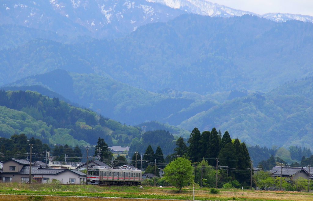 ステン君～♪山に向かう