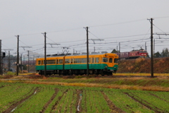 雨の日のレッドサンダー君と、かぼちゃ君^^♪