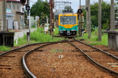 問題１　どちらの線路を通って行ったでしょう？