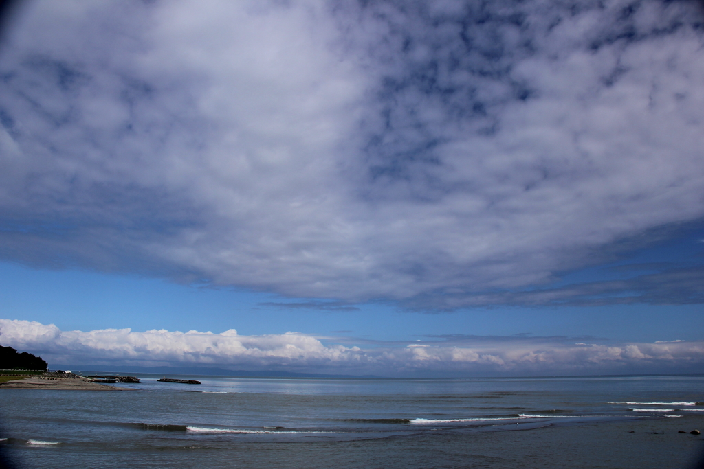 空と海の境界線