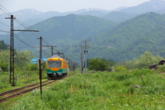 かぼちゃ電車君、追いかけてきたよ～♪