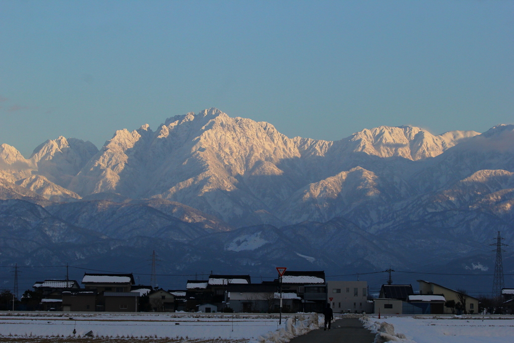 剣岳、立山連峰に抱かれて