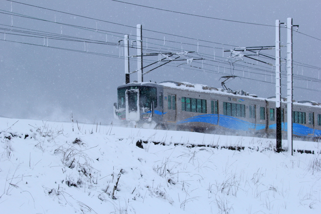 大雪警報！