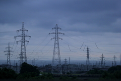 鉄塔のある風景