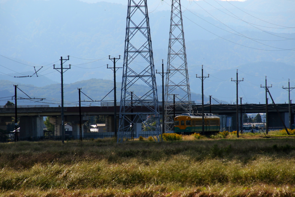 カボチャ電車君～片目ウインクね(^_-)-☆