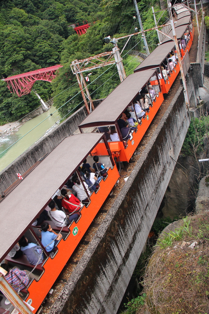 　トロッコ電車
