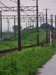 カーブの好きな鉄子、今日も追いかけた～