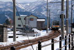 ステン君～♪　雪景色