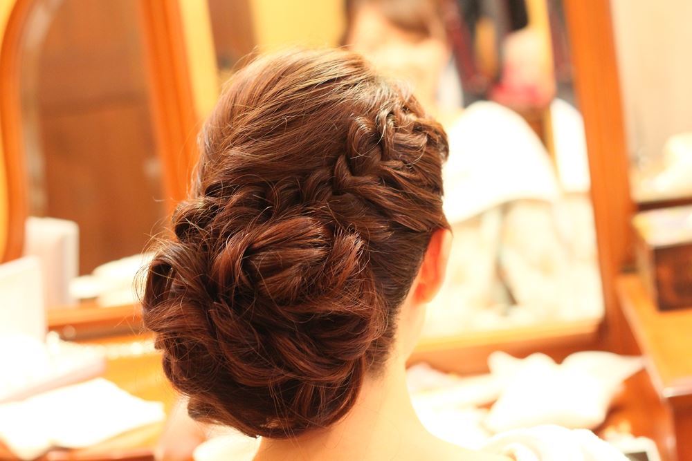 花嫁のヘアーメイク