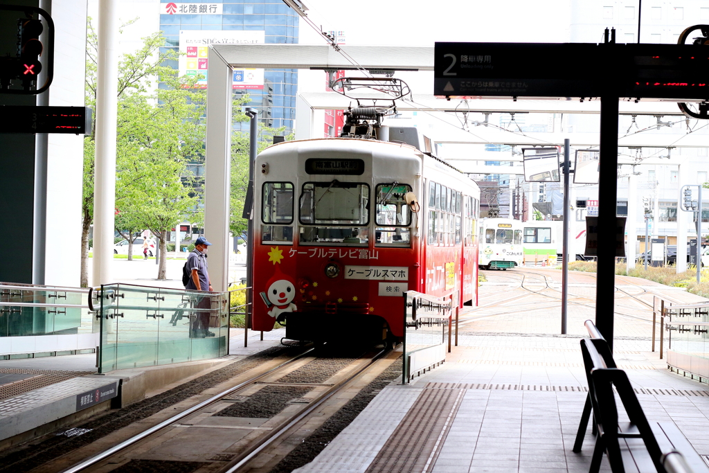 ライトレールで街に出てみた・・・