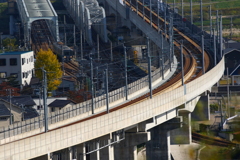 愛の風鉄道が走る