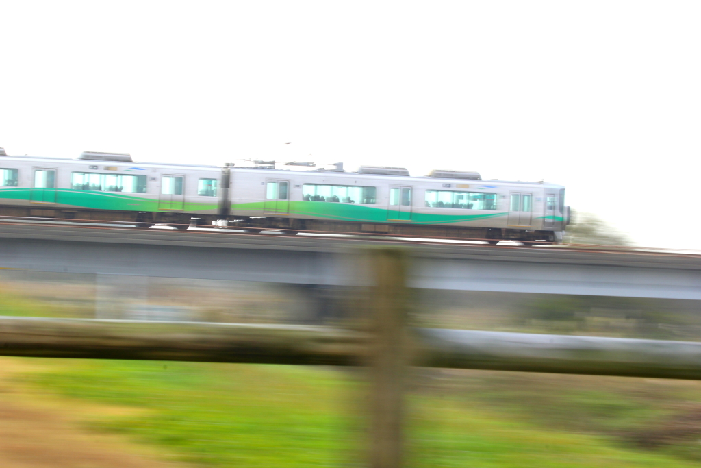 風を切る～あいの風♪