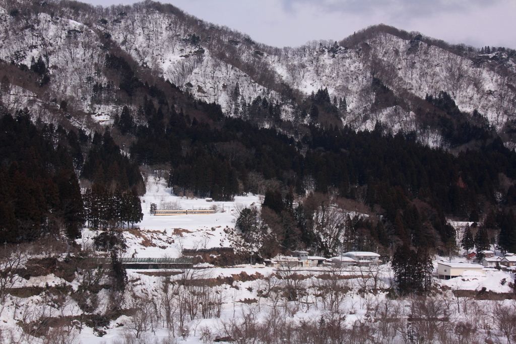 墨絵の中を走り抜けます♪