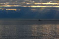 立山連峰に抱かれて