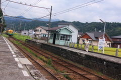 かぼちゃ電車が来るよ～♪