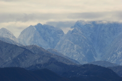 雪化粧しました