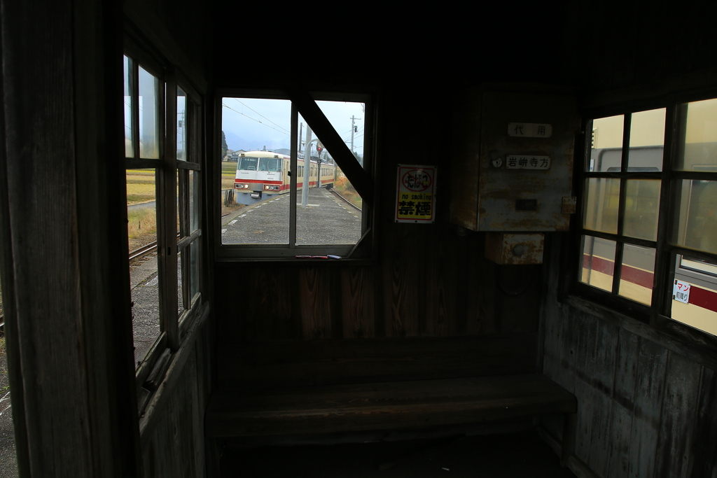 小さな駅舎
