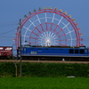 観覧車とブルーサンダー君～♪