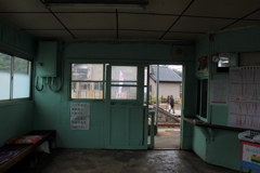 小さな駅舎