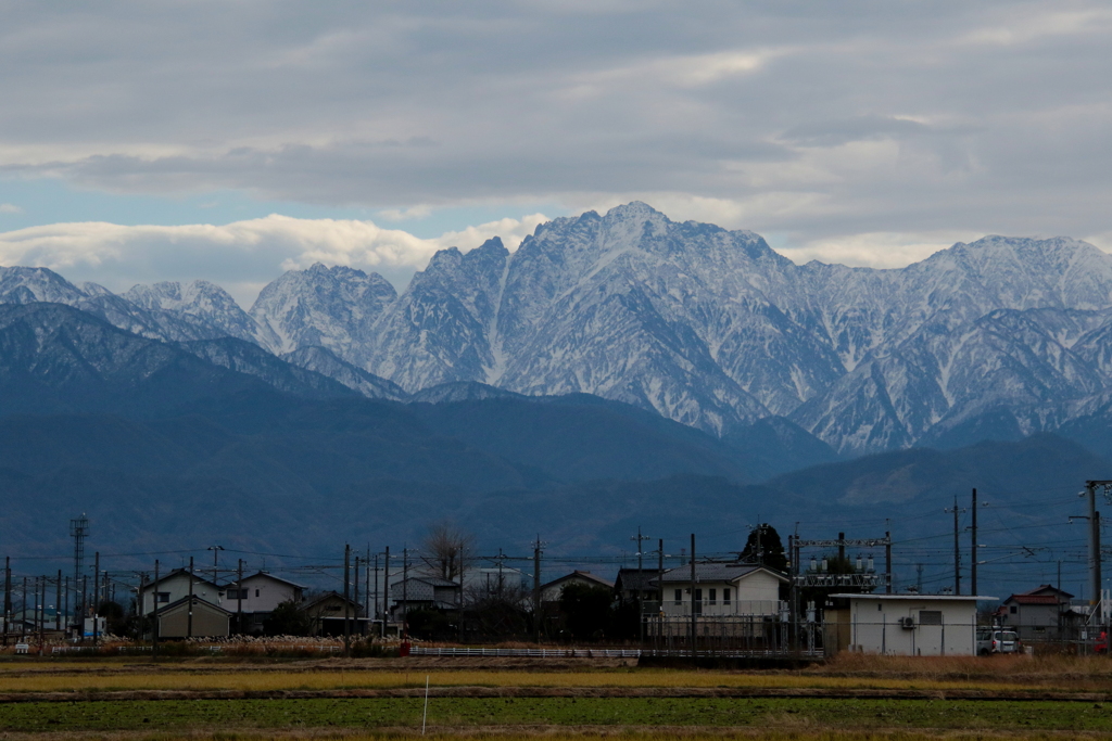 立山連峰・・・剣岳