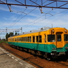 青空とカボチャ電車君