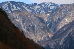山は雪