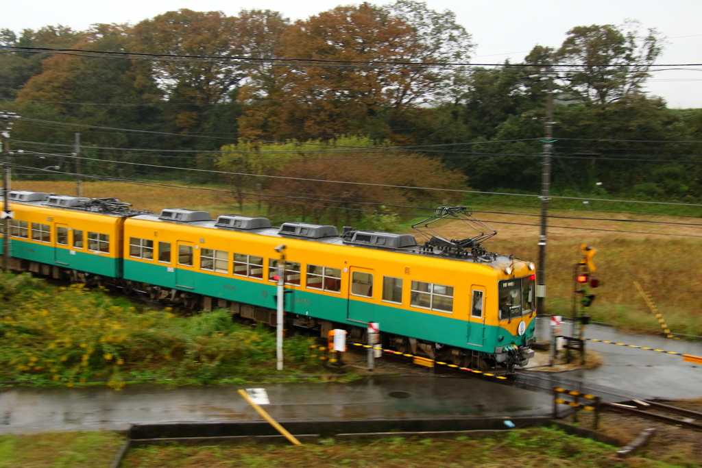 雨の日の走行～♪