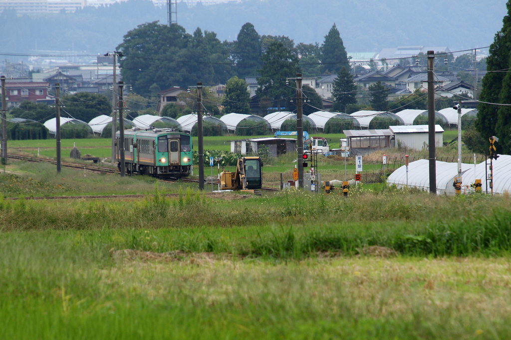 電車君が来たよ~♪