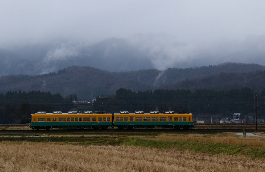 かぼちゃ君が走る～♪　煙る山～♪