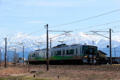 あいの風、春風に乗って走る