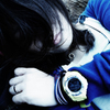 sleeping girl