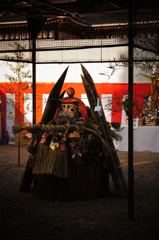 左義長火祭り　① 