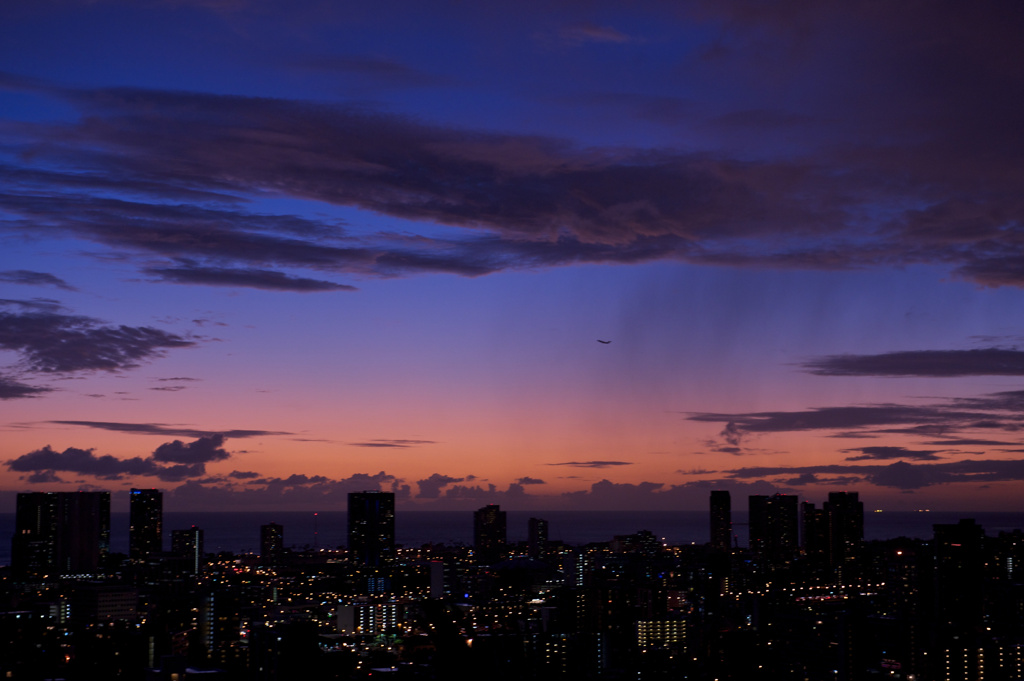 Sunset from Tantalus Hill