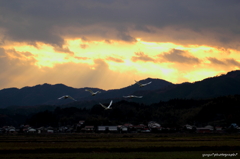 焼け雲^^