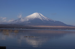 山中湖の朝